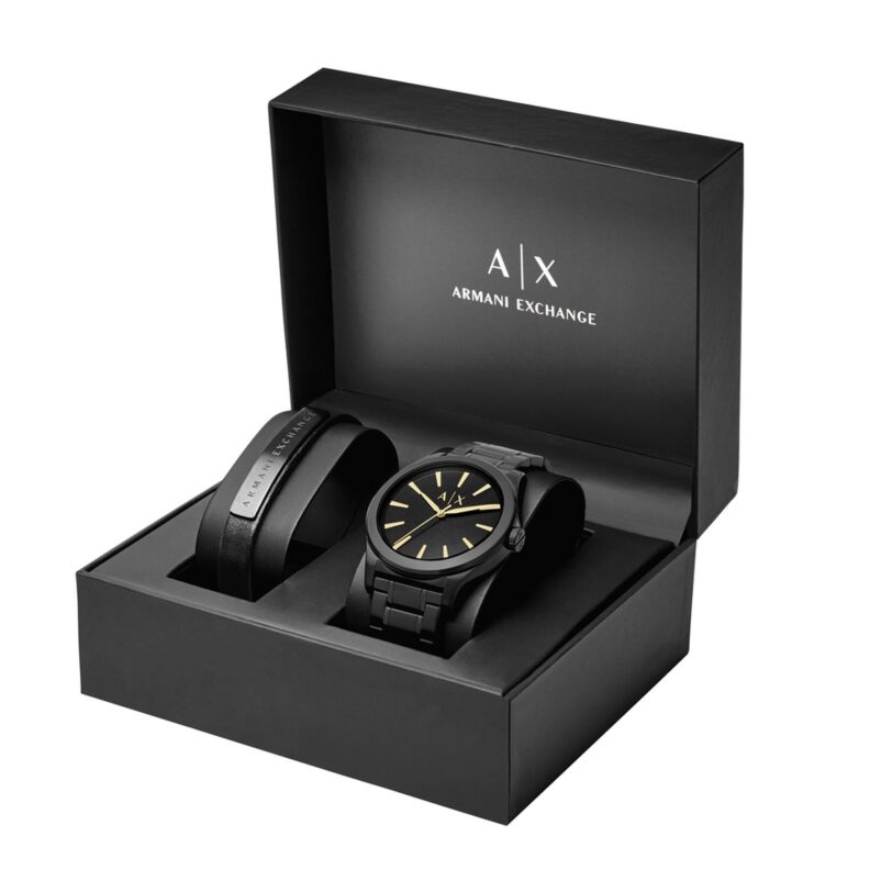 Часовник Armani Exchange Active AX7102 Черен цвят на ниска цена