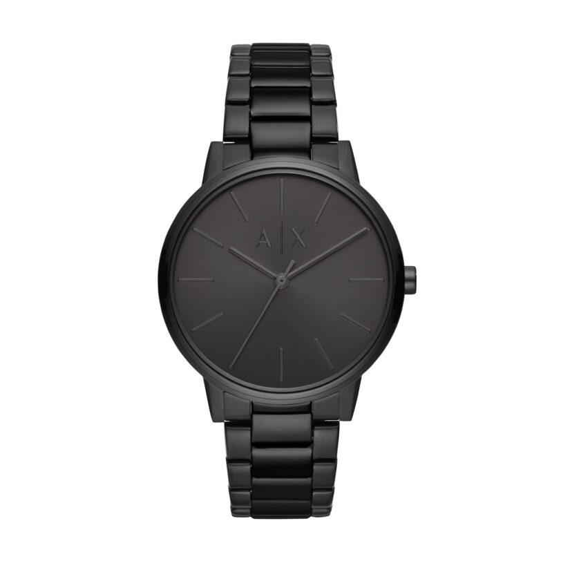 Часовник Armani Exchange Cayde AX2701 Черен цвят на ниска цена