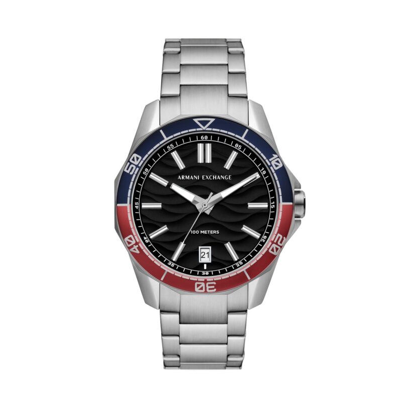 Часовник Armani Exchange Horloge AX1955 Сребрист цвят на ниска цена
