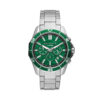 Часовник Armani Exchange Spencer AX1957 Зелен цвят на ниска цена