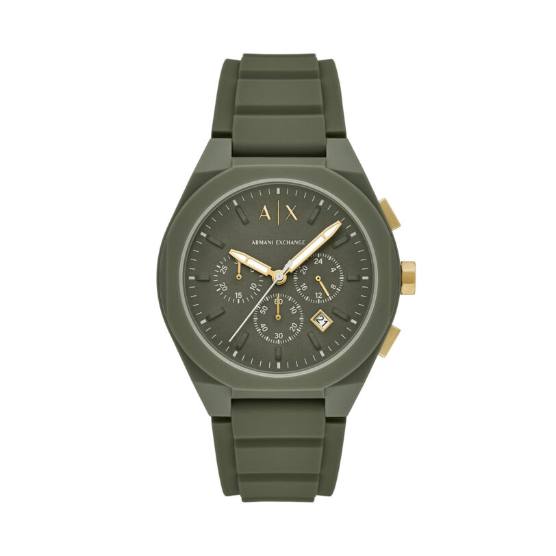 Часовник Armani Exchange Sync AX4169 Зелен цвят на ниска цена