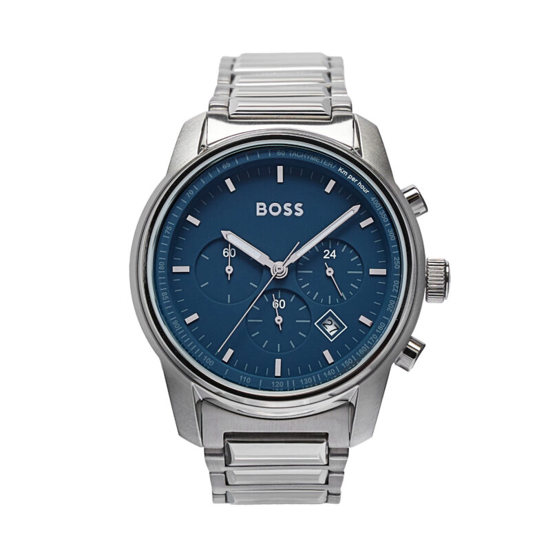 Часовник Boss 1514007 Сребрист цвят на ниска цена
