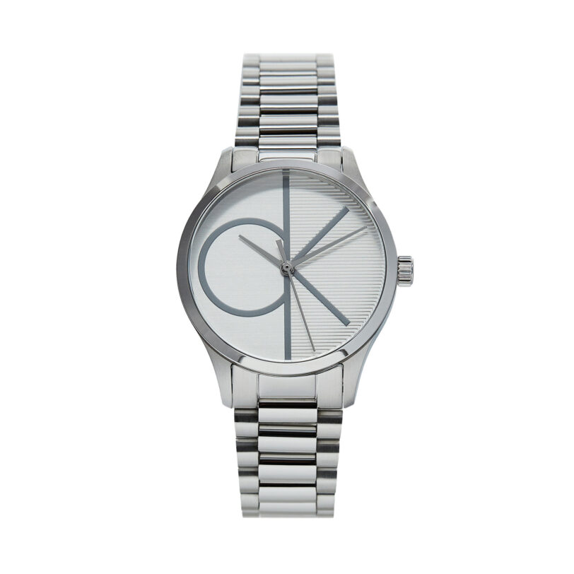 Часовник Calvin Klein Iconic 25200345 Сребрист цвят на ниска цена