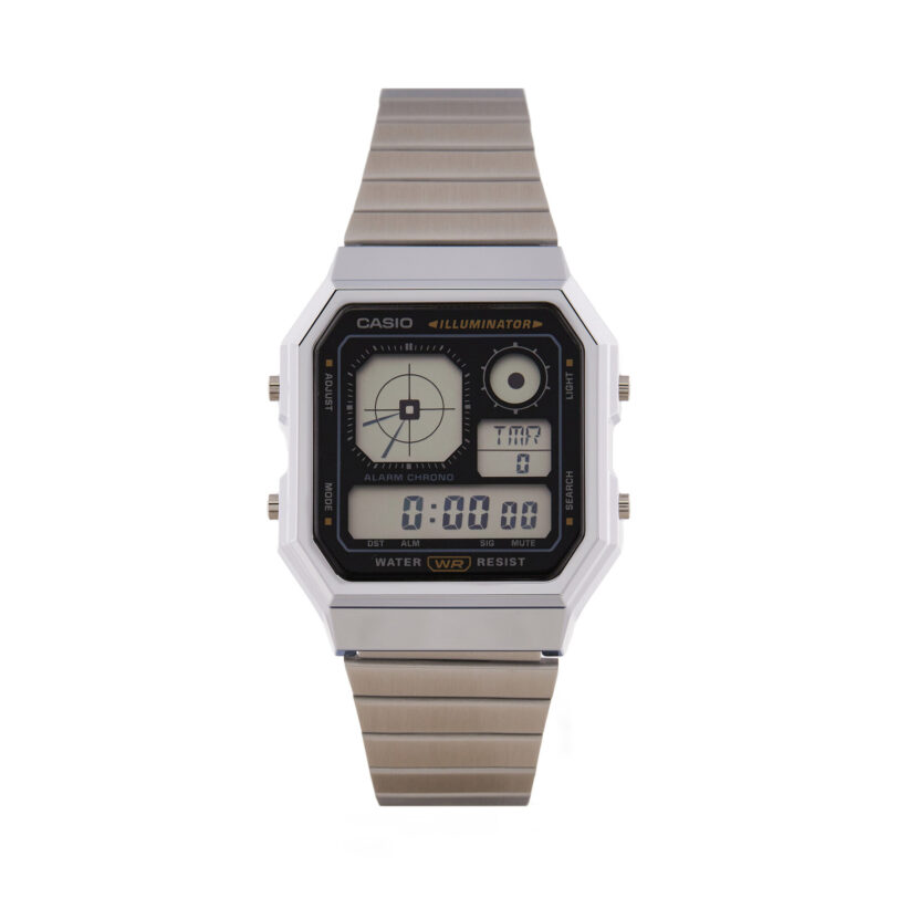 Часовник Casio A130WE-1AEF Сребрист цвят на ниска цена