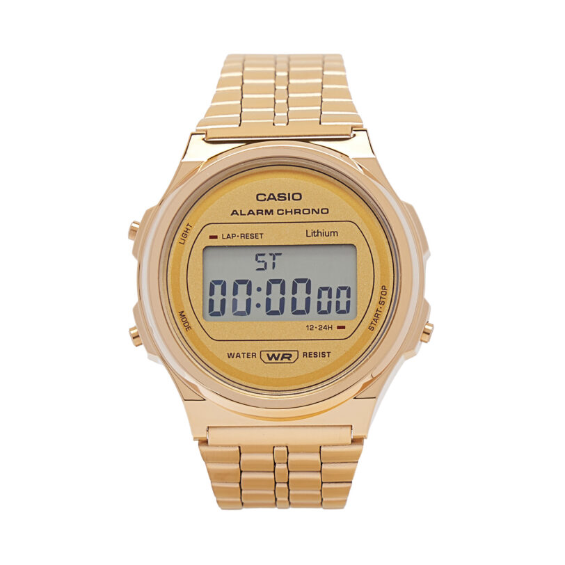 Часовник Casio A171WEG-9AEF Златист цвят на ниска цена