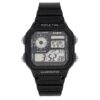 Часовник Casio AE-1200WH-1AVEF Черен цвят на ниска цена