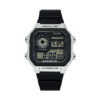 Часовник Casio AE-1200WH-1CVEF Черен цвят на ниска цена