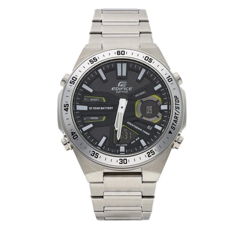 Часовник Casio EFV-C110D-1A3VEF Сребрист цвят на ниска цена