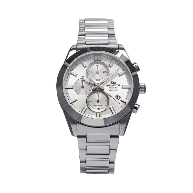 Часовник Casio Edifice Sapphire Chronograph EFB-710D-7AVUEF Сребрист цвят на ниска цена