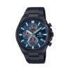 Часовник Casio Edifice Solar Powered Chronograph EFS-S630DC-2AVUEF Черен цвят на ниска цена