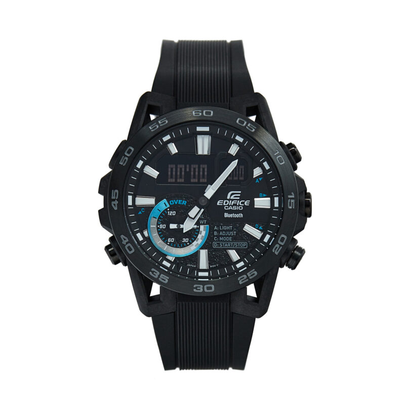 Часовник Casio Edifice Sospensione ECB-40PB-1AEF Черен цвят на ниска цена