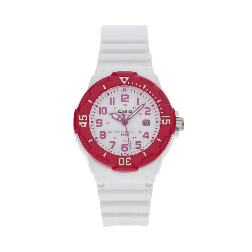 Часовник Casio LRW-200H-4BVEF Бял цвят на ниска цена