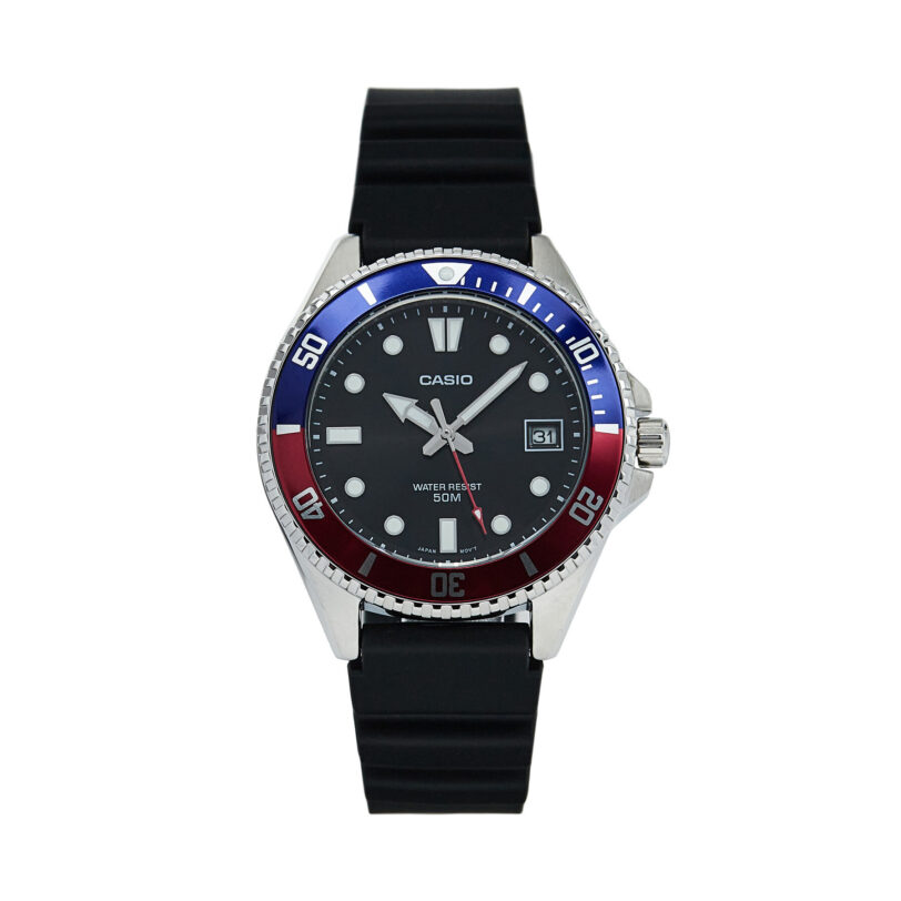Часовник Casio MDV-10-1A2VEF Черен цвят на ниска цена