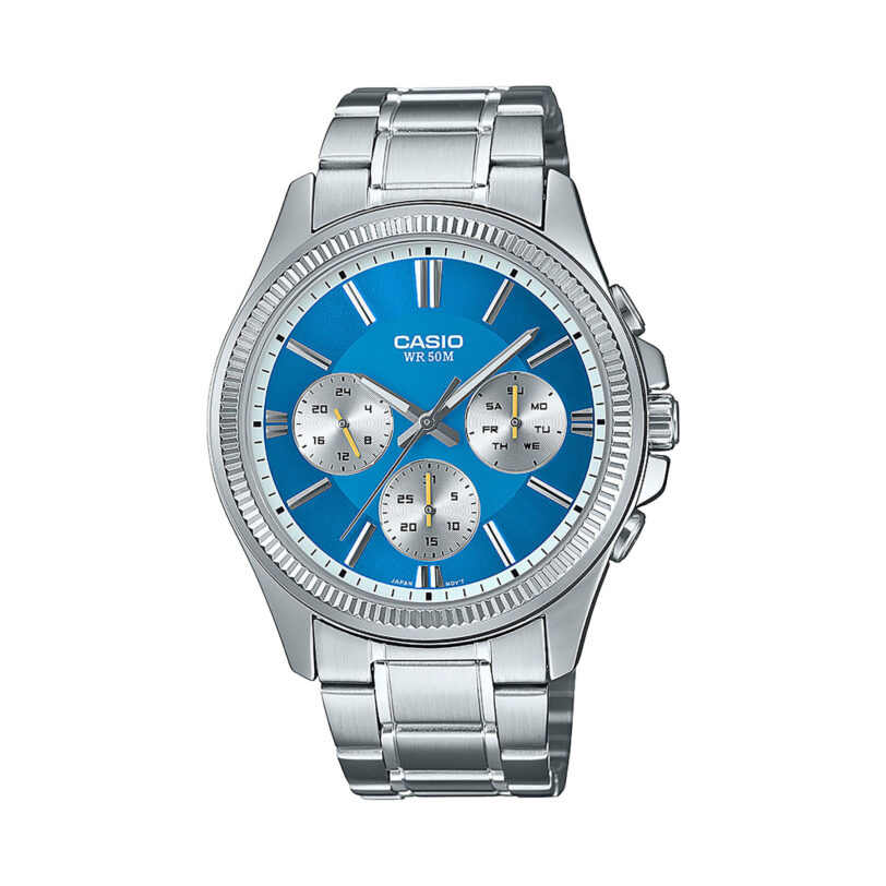 Часовник Casio MTP-1375PD-2A2VEF Сребрист цвят на ниска цена