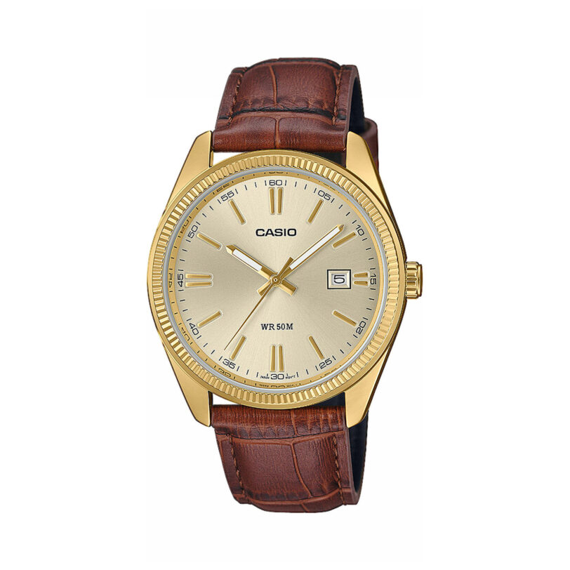 Часовник Casio Timeless Collection MTP-1302PGL-9AVEF Кафяв цвят на ниска цена