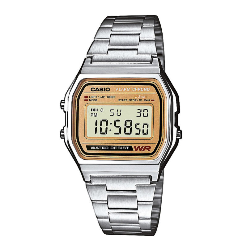 Часовник Casio Vintage A158WEA-9EF Сребрист цвят на ниска цена