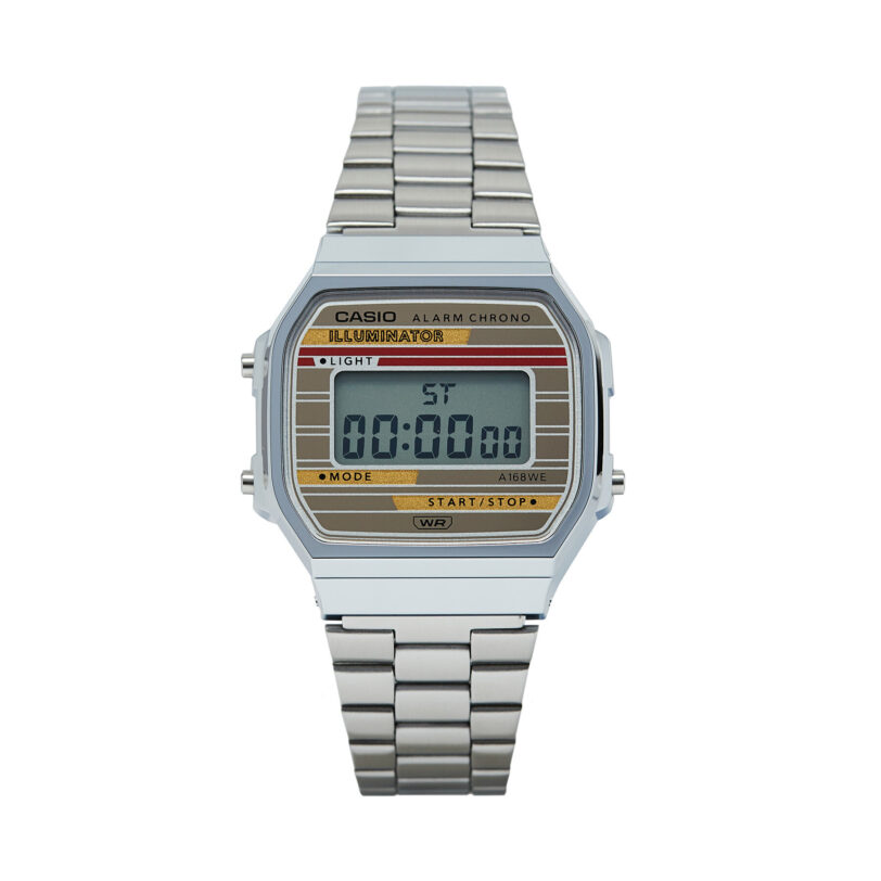 Часовник Casio Vintage A168WEHA-9AEF Сребрист цвят на ниска цена
