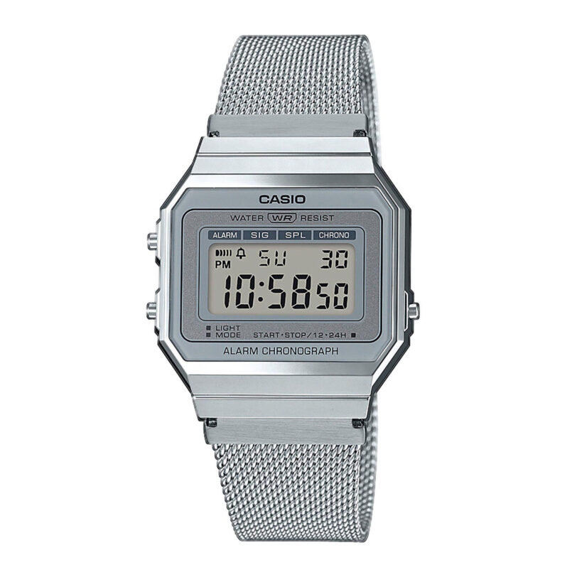 Часовник Casio Vintage A700WEM-7AEF Сребрист цвят на ниска цена
