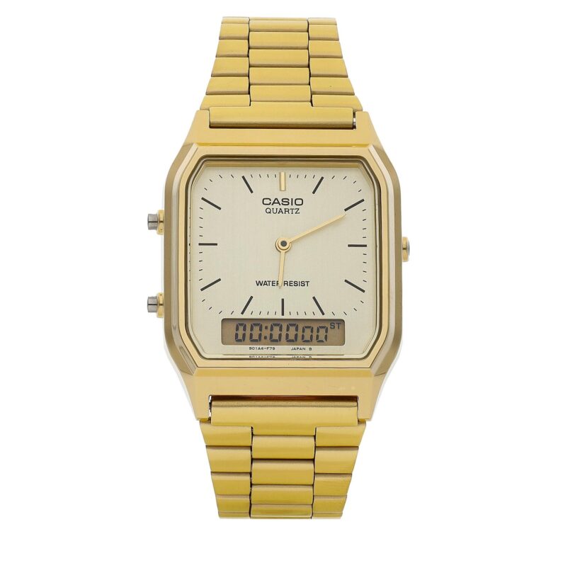 Часовник Casio Vintage AQ-230GA-9DMQYES Златист цвят на ниска цена