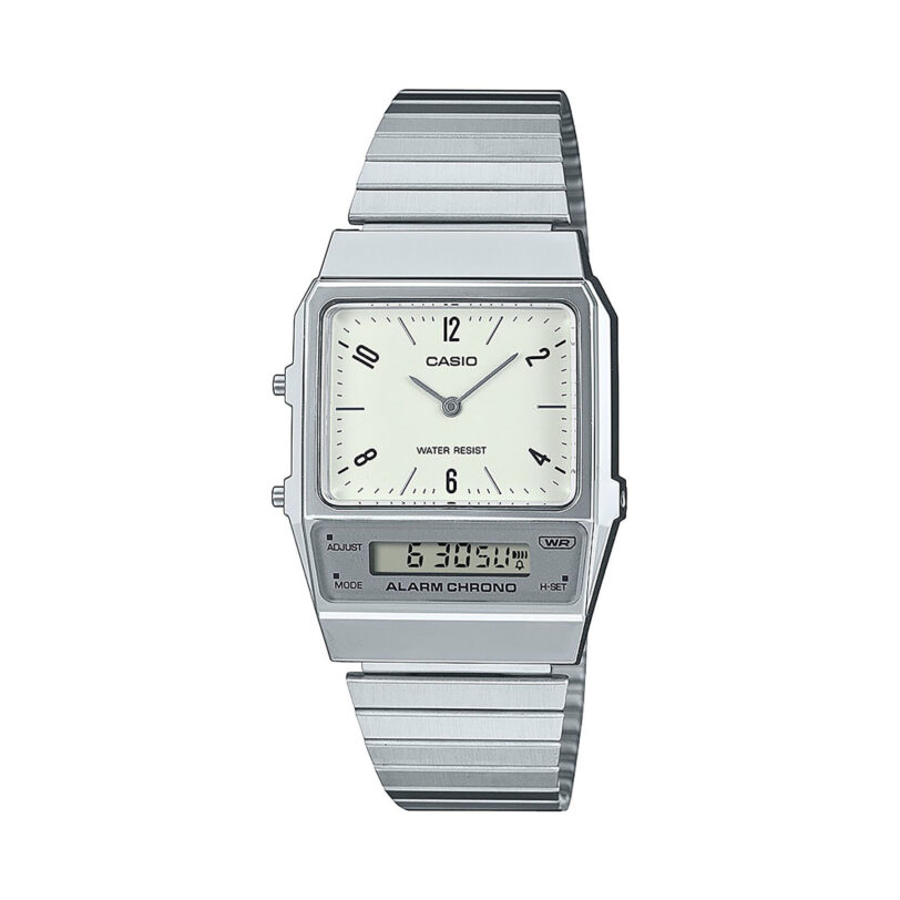 Часовник Casio Vintage Edgy AQ-800E-7A2EF Сребрист цвят на ниска цена