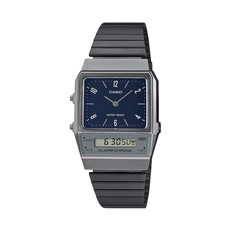 Часовник Casio Vintage Edgy AQ-800EB-2AEF Черен цвят на ниска цена