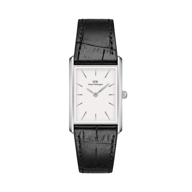 Часовник Daniel Wellington Bound Black Crocodile DW00100697 Черен цвят на ниска цена