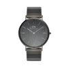 Часовник Daniel Wellington DW00100777 Черен цвят на ниска цена