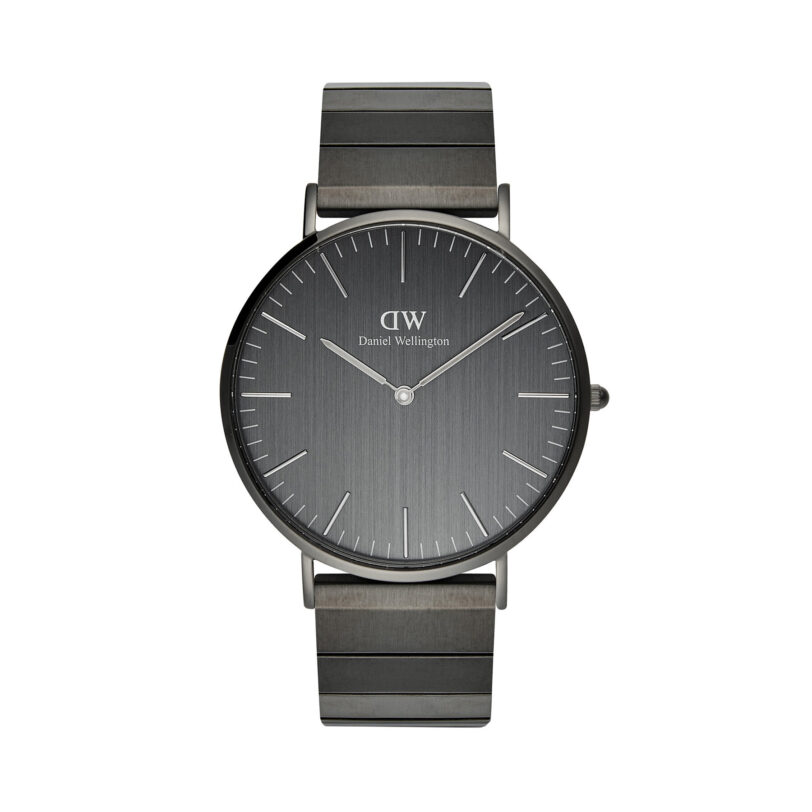 Часовник Daniel Wellington DW00100777 Черен цвят на ниска цена