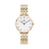 Часовник Daniel Wellington Petite Roman Numerals 5-Link DW00100682 Златист цвят на ниска цена