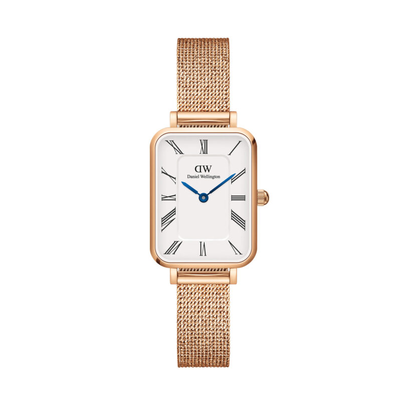 Часовник Daniel Wellington Quadro Roman Numerals DW00100687 Златист цвят на ниска цена