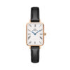 Часовник Daniel Wellington Quadro Roman Numerals Sheffield DW00100689 Черен цвят на ниска цена