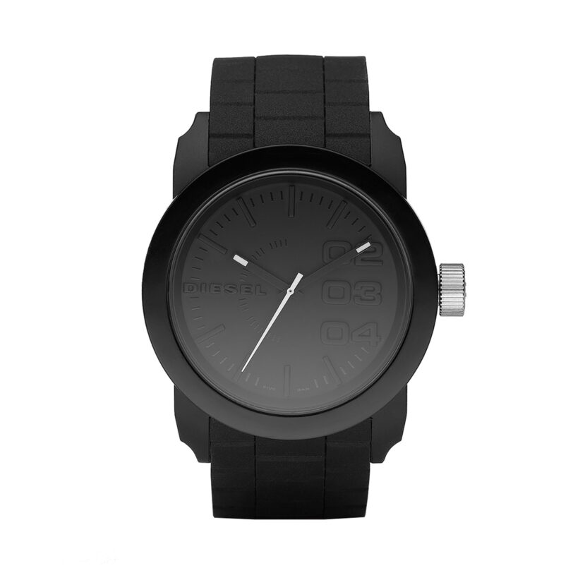 Часовник Diesel Double Down S44 DZ1437 Черен цвят на ниска цена