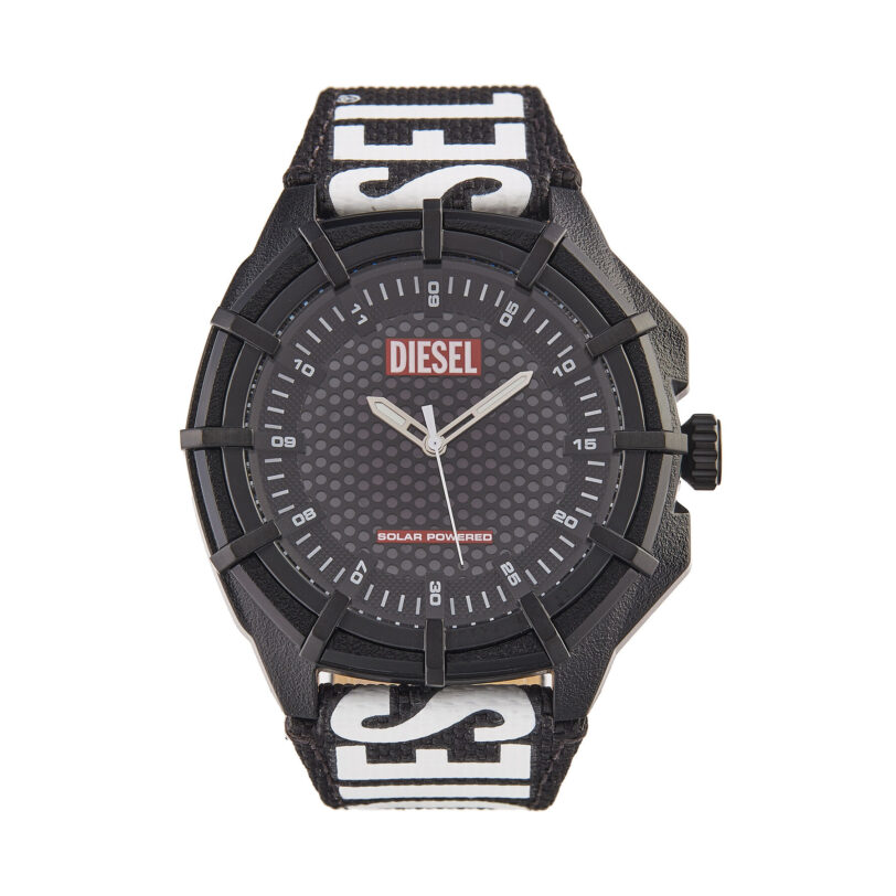 Часовник Diesel Framed Solar DZ4654 Черен цвят на ниска цена