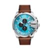 Часовник Diesel Mega Chief DZ4657 Кафяв цвят на ниска цена