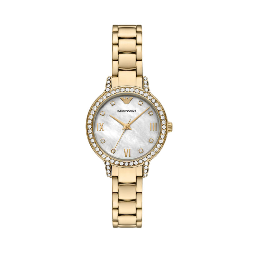Часовник Emporio Armani Cleo AR11652 Златист цвят на ниска цена