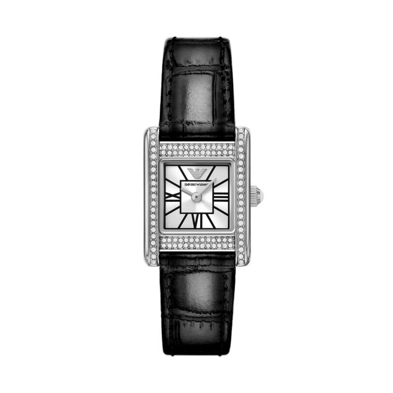 Часовник Emporio Armani Genni AR11660 Черен цвят на ниска цена