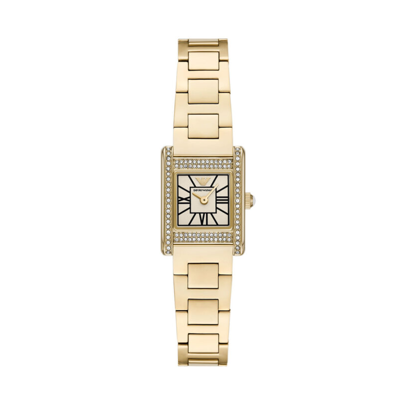 Часовник Emporio Armani Mini Genni AR11663 Златист цвят на ниска цена