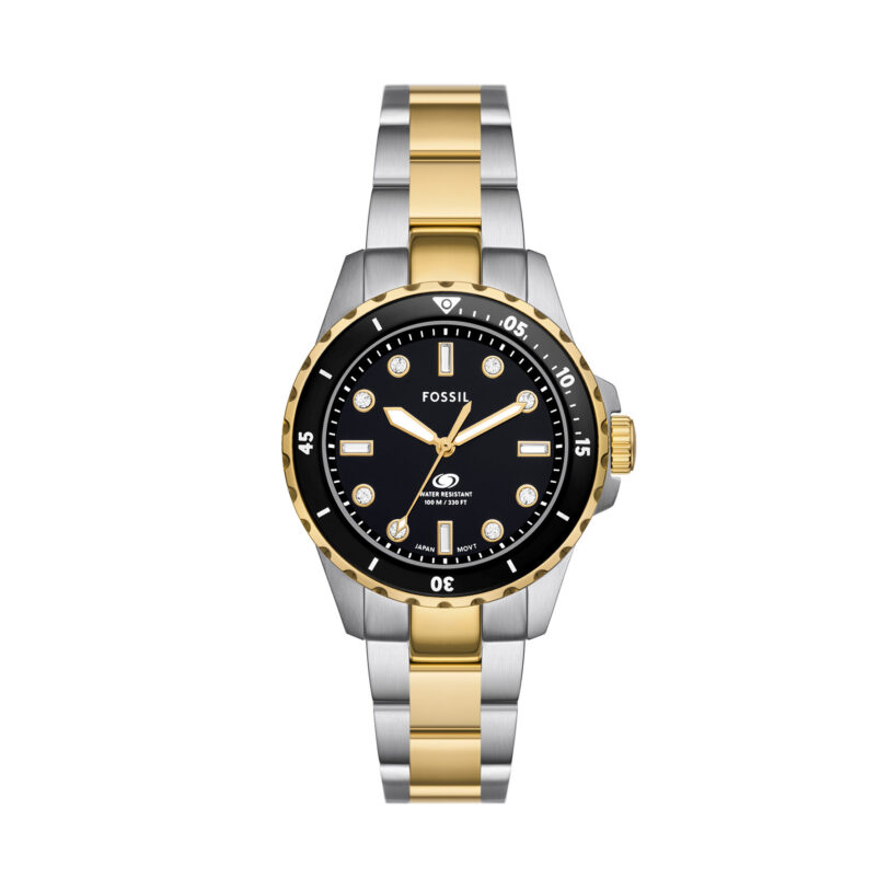 Часовник Fossil Blue ES5349 Златист цвят на ниска цена