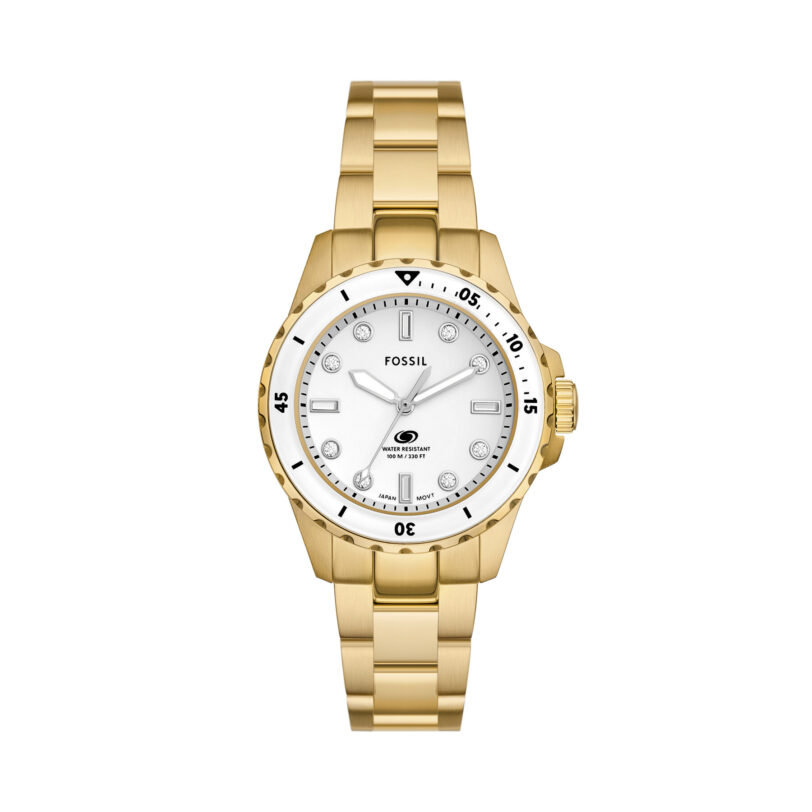 Часовник Fossil Blue ES5350 Златист цвят на ниска цена