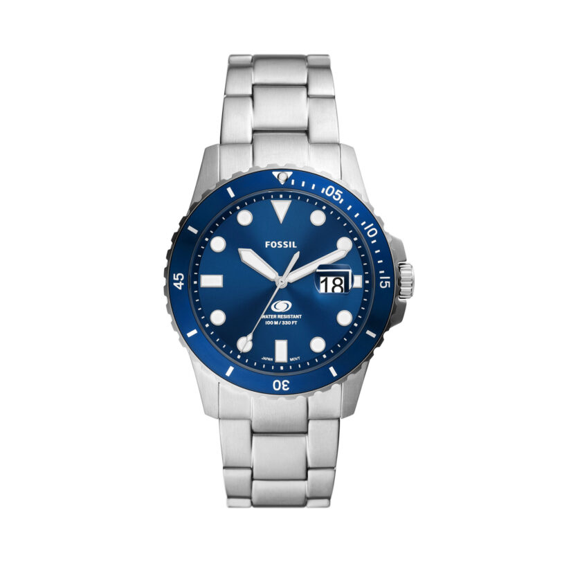 Часовник Fossil Blue FS6029 Сребрист цвят на ниска цена