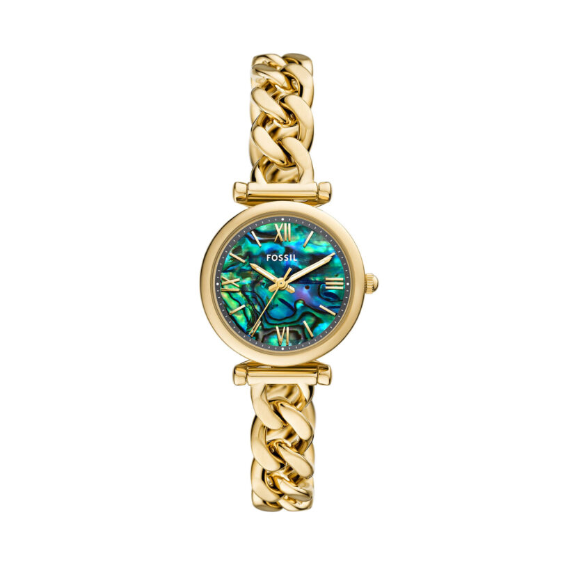 Часовник Fossil Carlie ES5416 Златист цвят на ниска цена
