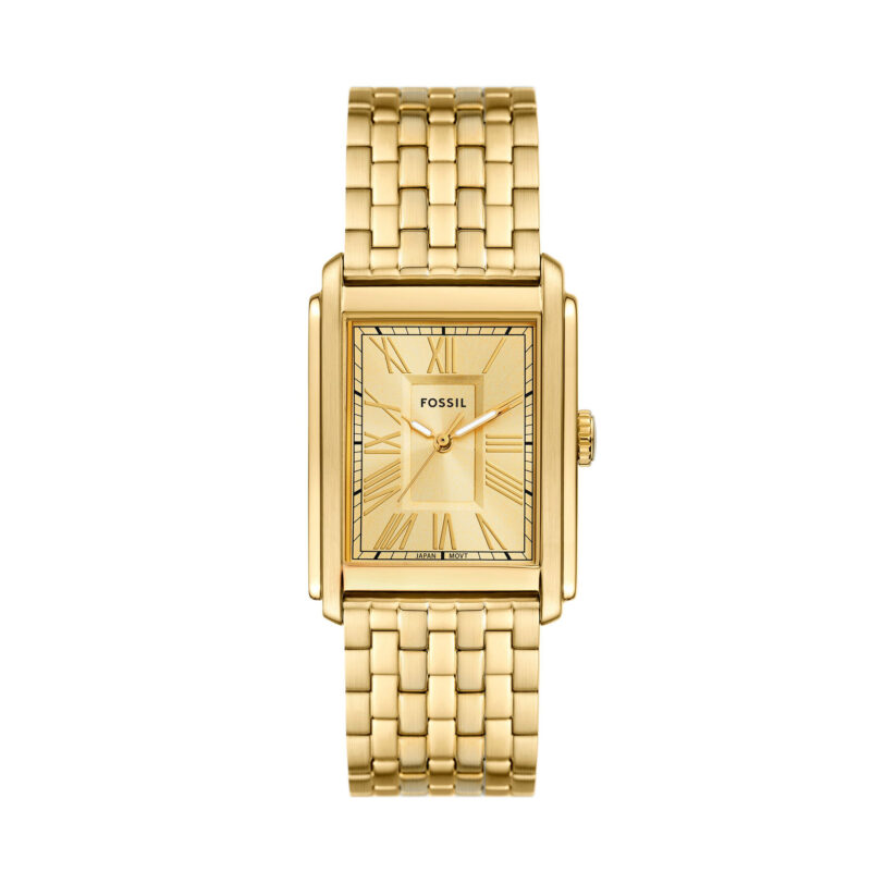 Часовник Fossil Carraway FS6009 Златист цвят на ниска цена