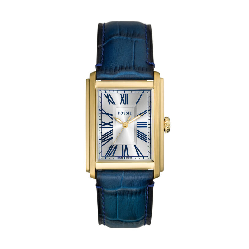 Часовник Fossil Carraway FS6076 Тъмносин цвят на ниска цена
