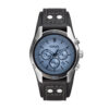 Часовник Fossil Coachman CH2564 Черен цвят на ниска цена