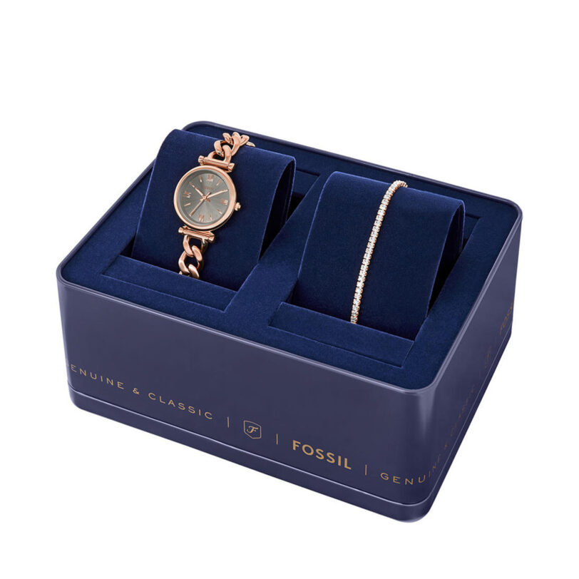 Часовник Fossil ES5378SET Розов цвят на ниска цена
