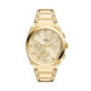 Часовник Fossil Everett Chronograph FS6119 Златист цвят на ниска цена