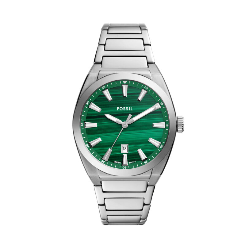 Часовник Fossil Everett FS6056 Сребрист цвят на ниска цена