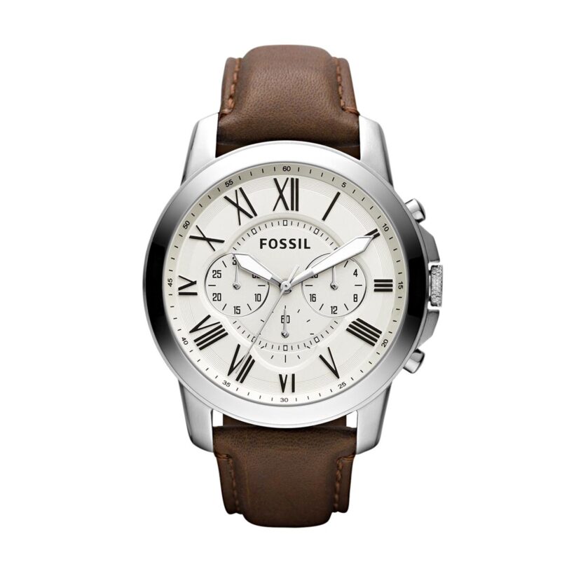 Часовник Fossil Grant FS4735 Кафяв цвят на ниска цена