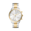 Часовник Fossil Neutra Chronograph FS6112 Сребрист цвят на ниска цена