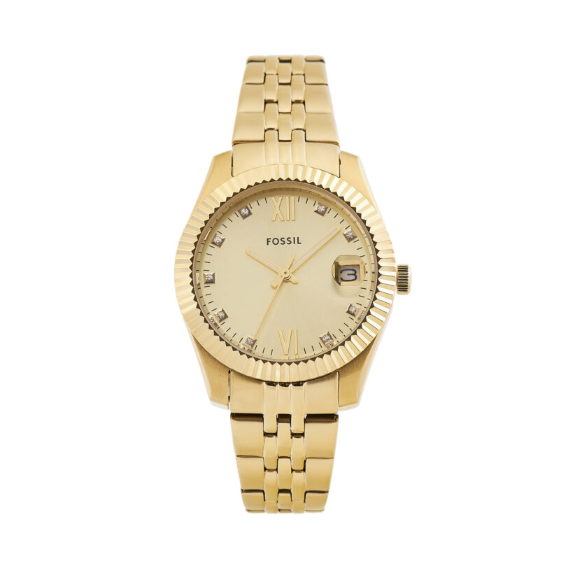 Часовник Fossil Scarlette ES5338 Златист цвят на ниска цена